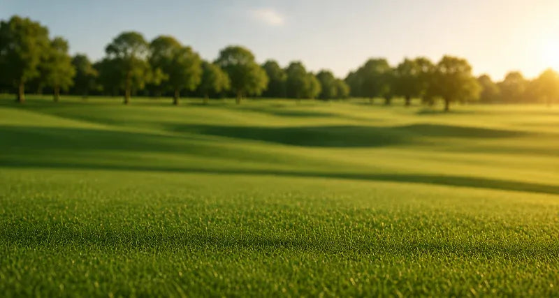 Golf course at sunset - The Form Coach swing training aid